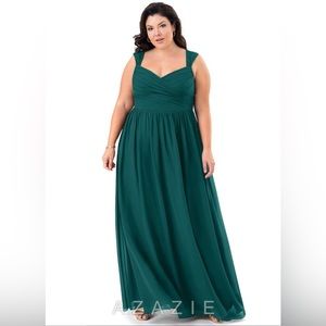 Azazie Raine Bridesmaid/Formal Dress in “Peacock” 🦚